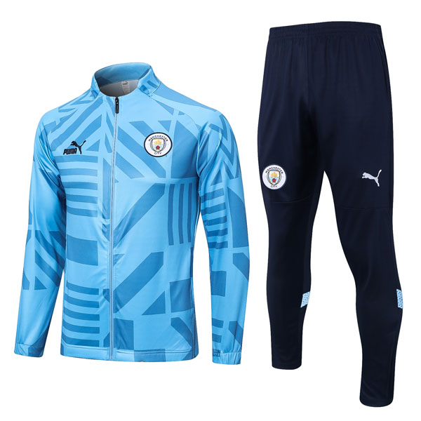 Trainingsanzug Manchester City 2022-2023 Blau